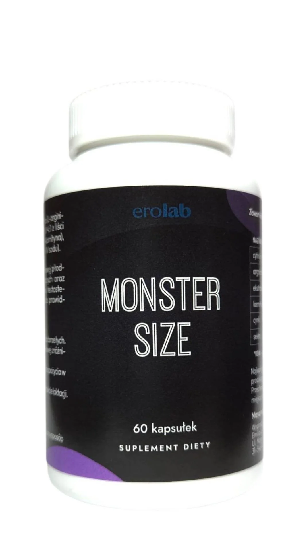 Monster Size 60 kapsułek