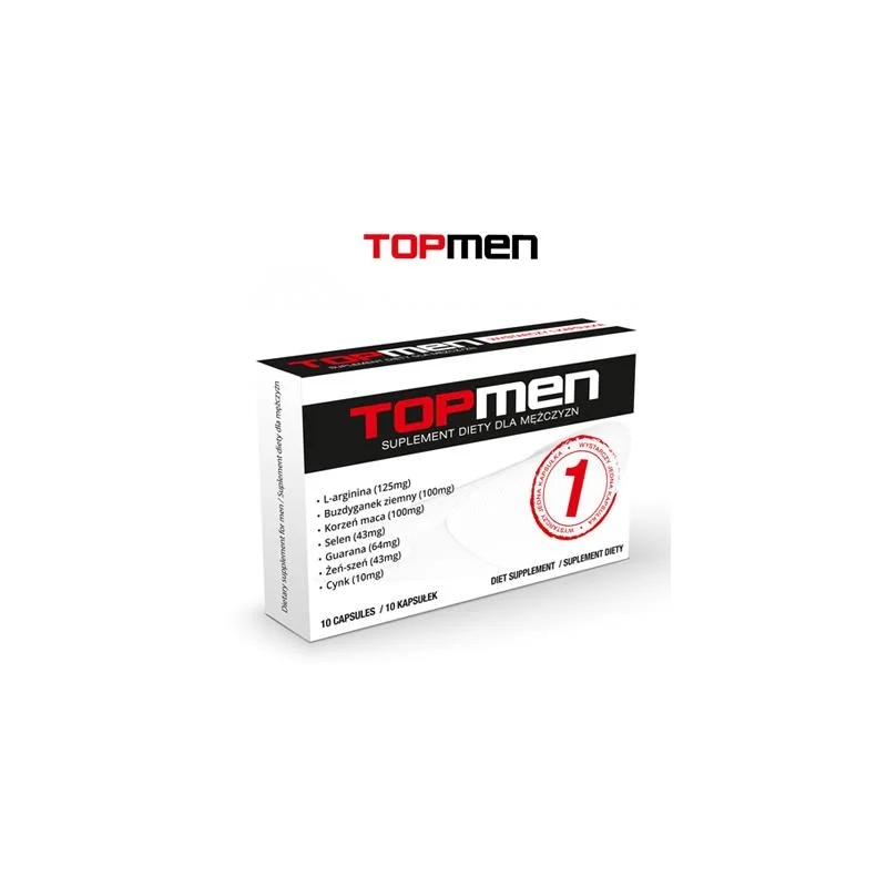 Supl.diety-TopMen - 10szt — zdjęcie 3