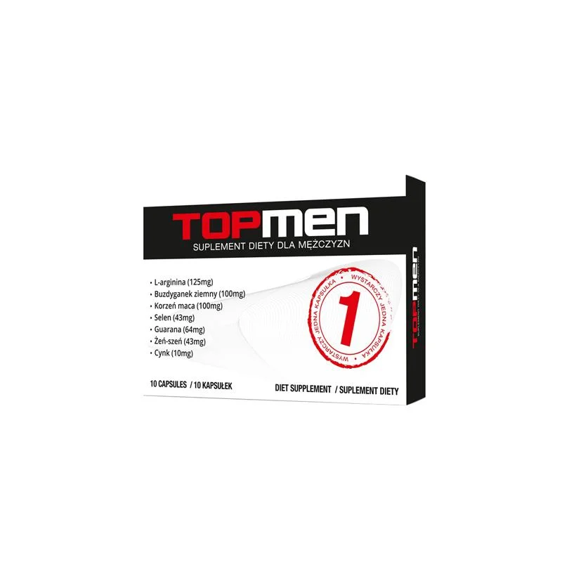 Supl.diety-TopMen - 10szt — zdjęcie 5