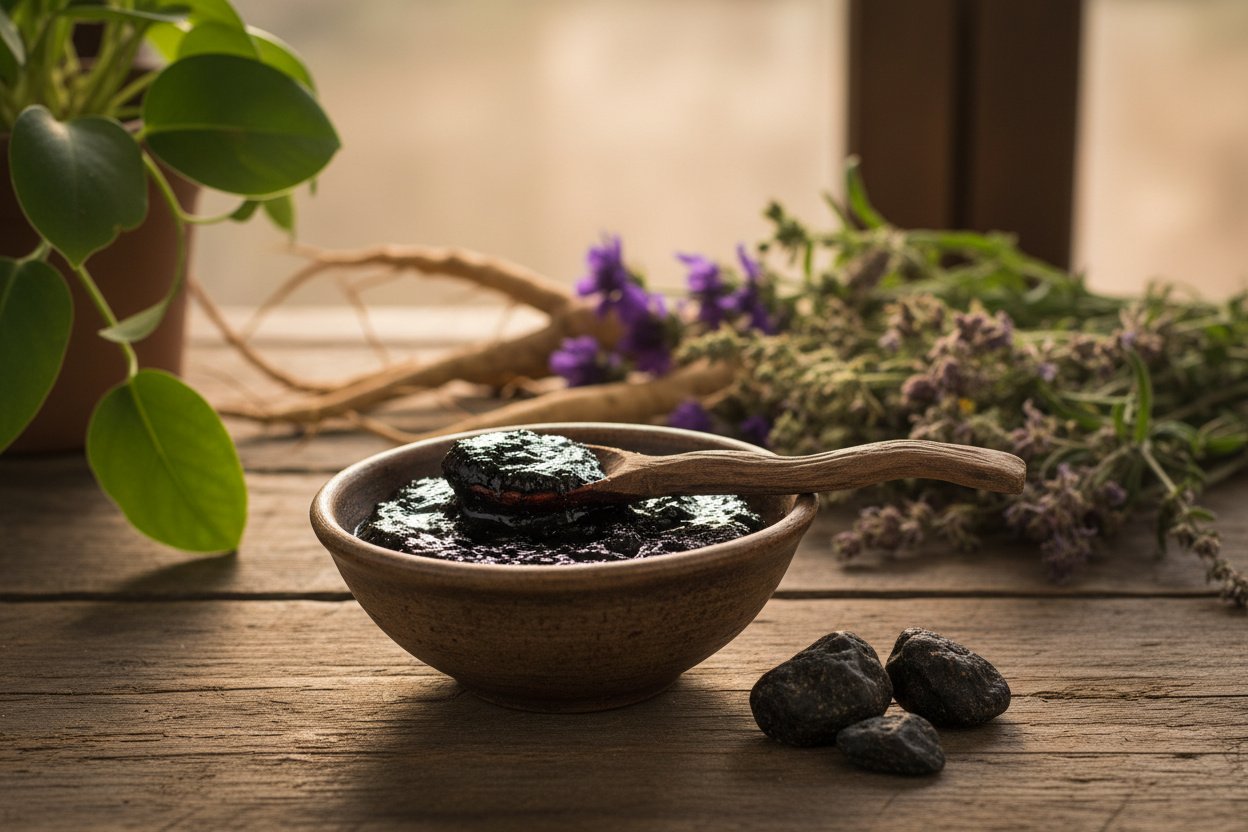 Shilajit — czarna żywica na potencję i witalność - Doktor Tabletka